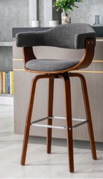 Valazquez Swivel 28.35'' Bar Stool