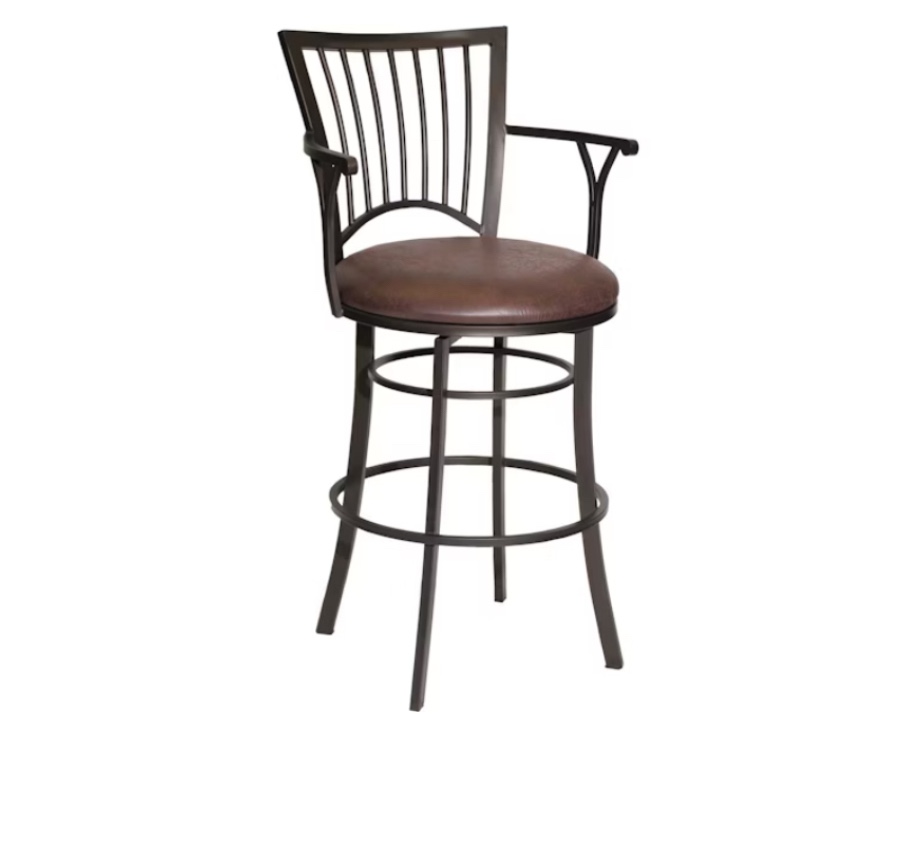 Steve Silver Casual Dining Bayview 30'' Bar Stool, Swivel BAY600BS at King Furniture