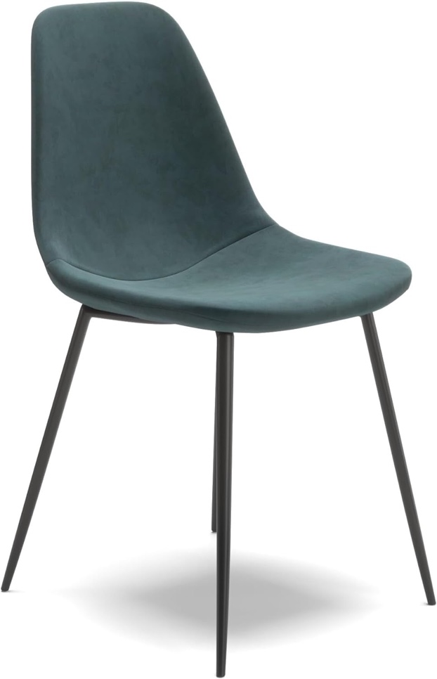 Bed Bath & Beyond Maxine Velvet Side Chairs (Set of 2) Ocean Performance