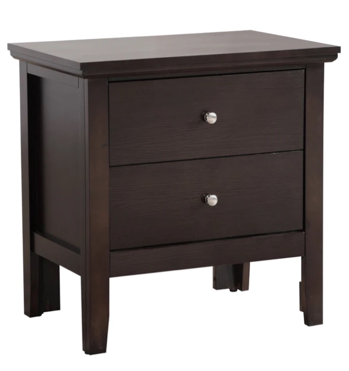 Glory Furniture G1300A Nightstand in Espresso G1300-N