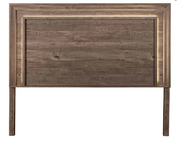 Horizons King Panel Headboard w/ Lights