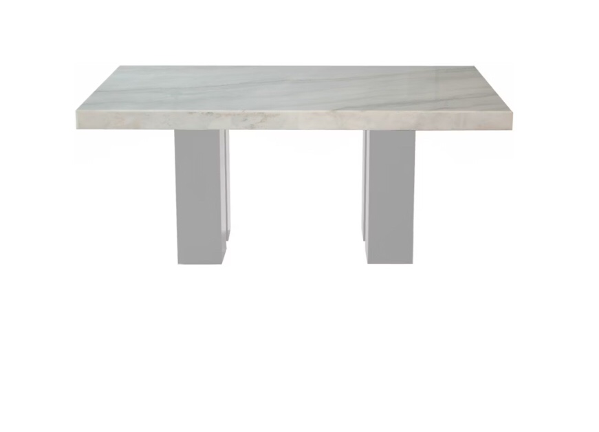 Steve Silver Casual Dining Camila White Rectangle Table Top CM420WT