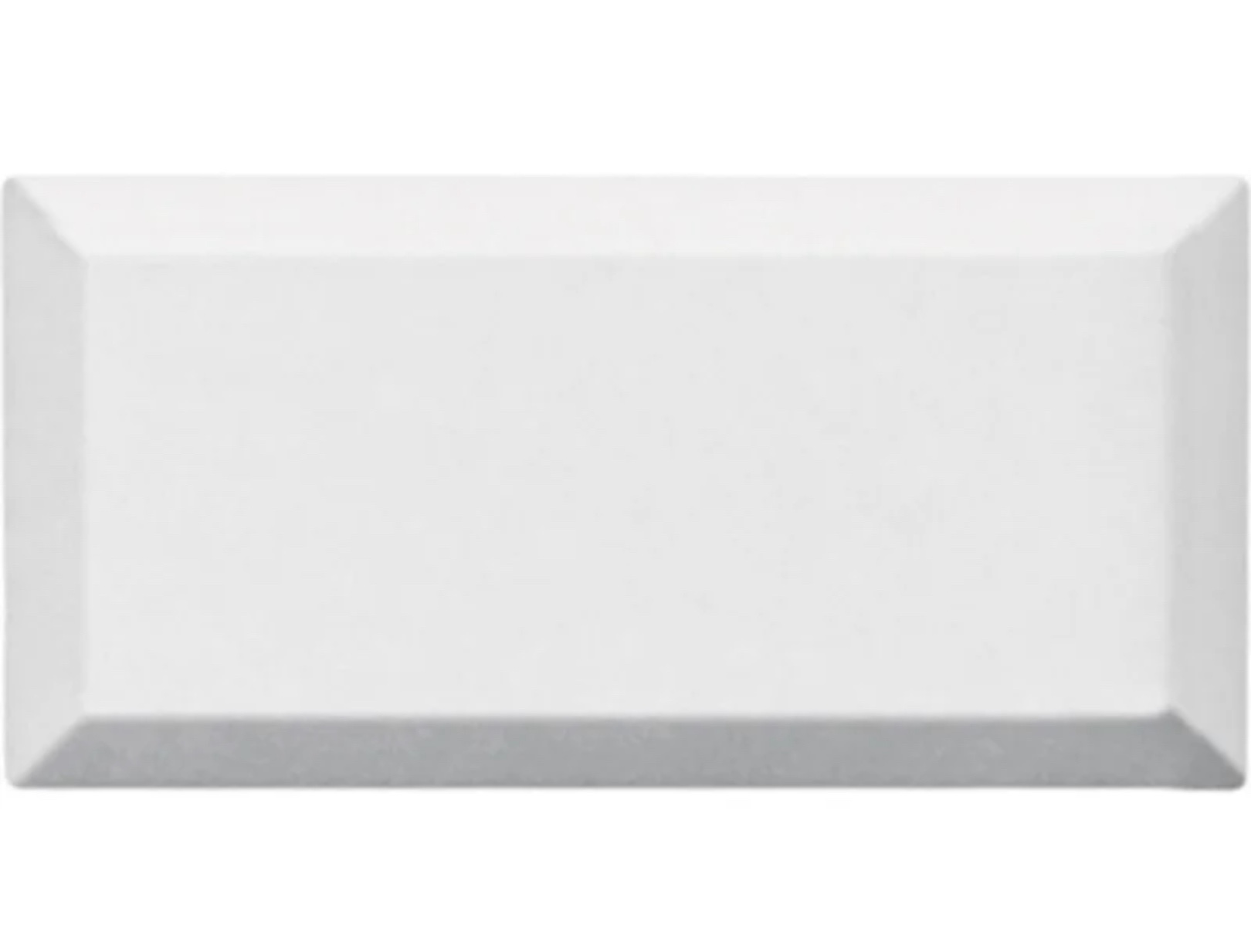 Thassos 3" x 6" Beveled Marble Subway Wall Tile