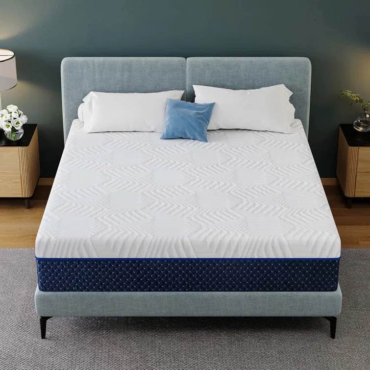 wayfair sleep 14" firm memory foam king mattress 