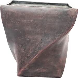 MinxNY VHX203 Fiberstone Planter, Brown