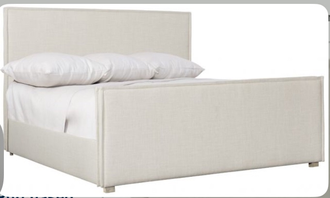 Bernhardt Loft Highland Park Sawyer Queen Upholstered Bed in Morel PROMO(Incomplete )