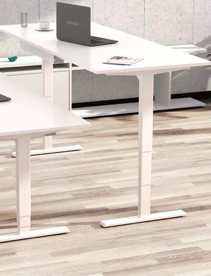 Electric height adjustable desk (similar to stock photo incomplete) 