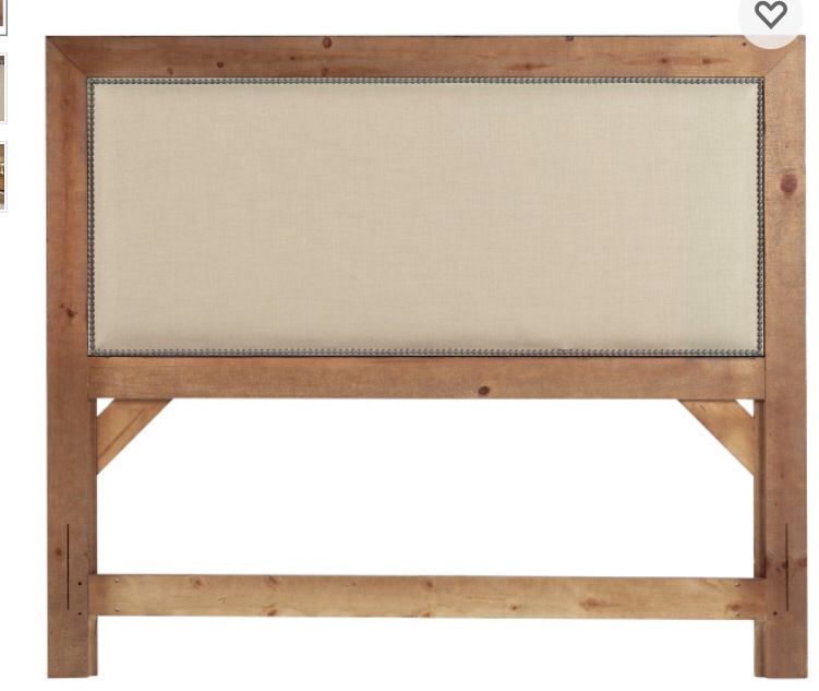 Castaginer footboard king weathered