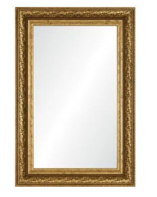 gold framed mirror (similar to stock photo) 