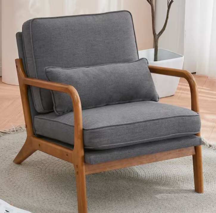 Dark grey Accent chair A505