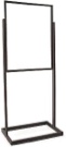 (incomplete)Econoco BH30/MAB| Black Bulletin Sign Holder with Rectangular Tubing Base, 22" x 28