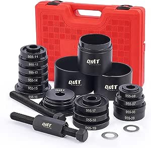 Orion Motor Tech 23-Piece FWD Front Wheel Drive Bearing Adapters Press Kit Puller Set Replacement Installer Removal Automotive Mechanics Tool Kit