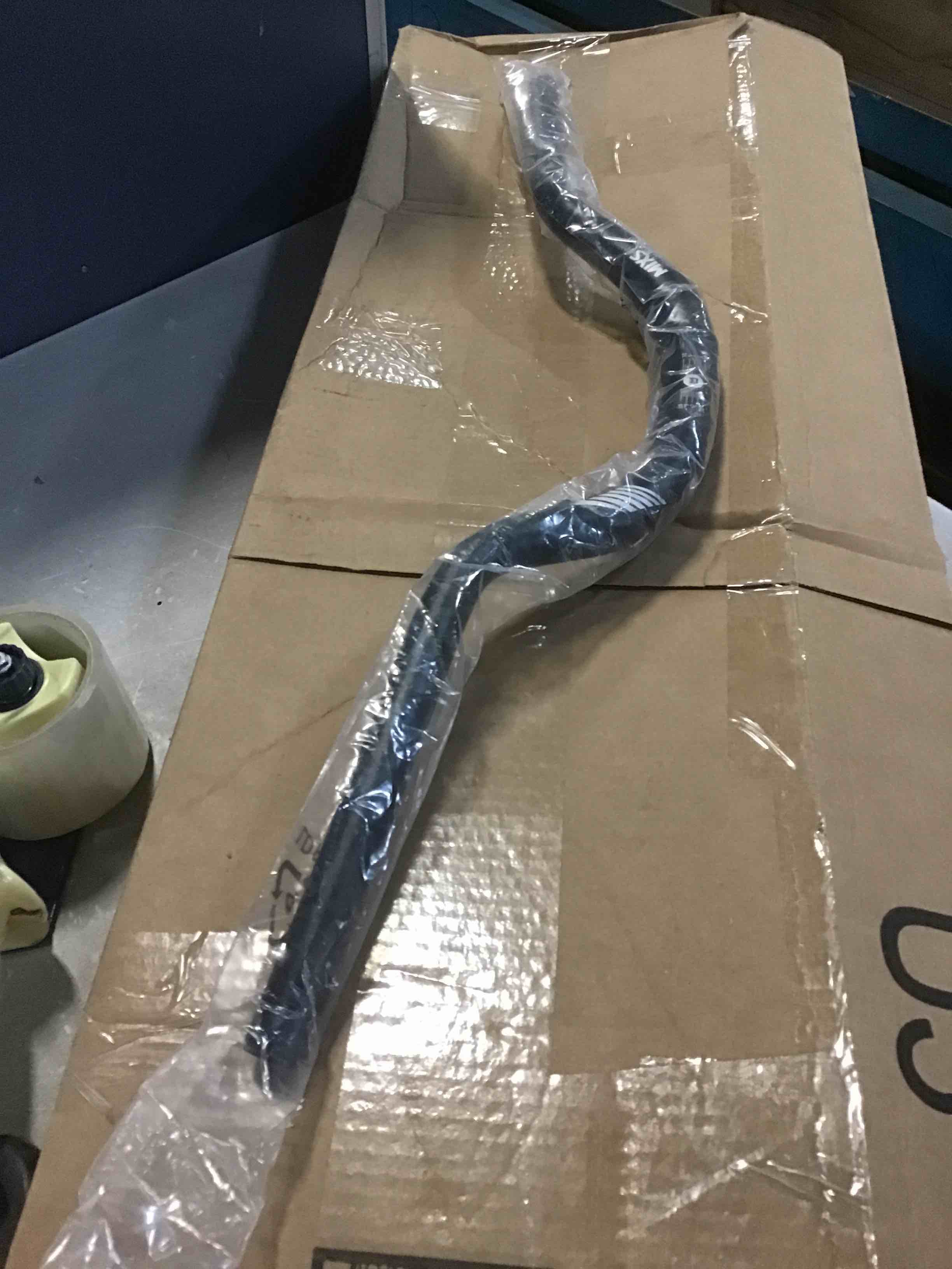 Mixsuper Mountain Bike High Riser Handlebar 31.8mm Length 720mm Rise 90mm Aluminium Alloy MTB Handlebar Black Black-Length:720mm