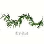 Artgar 6FT Pine Garland, Christmas Garland, Green Cedar Garland, Artificial Greenery Garland, Real Touch Pine Garland for Mantel, Dining Table, Staircase, Home Indoor Outdoor Christmas Decorations