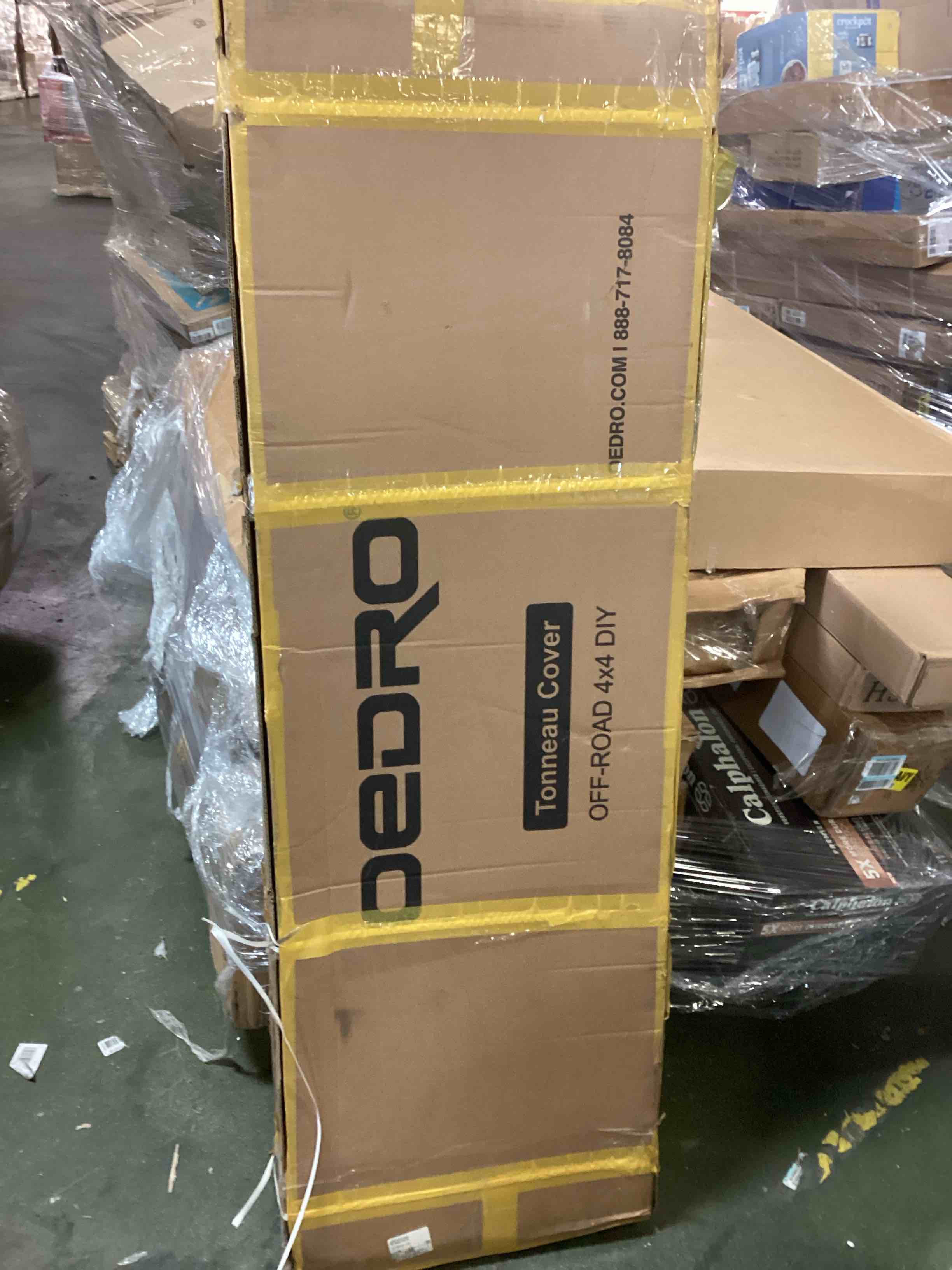 quad-fold soft tonneau cover