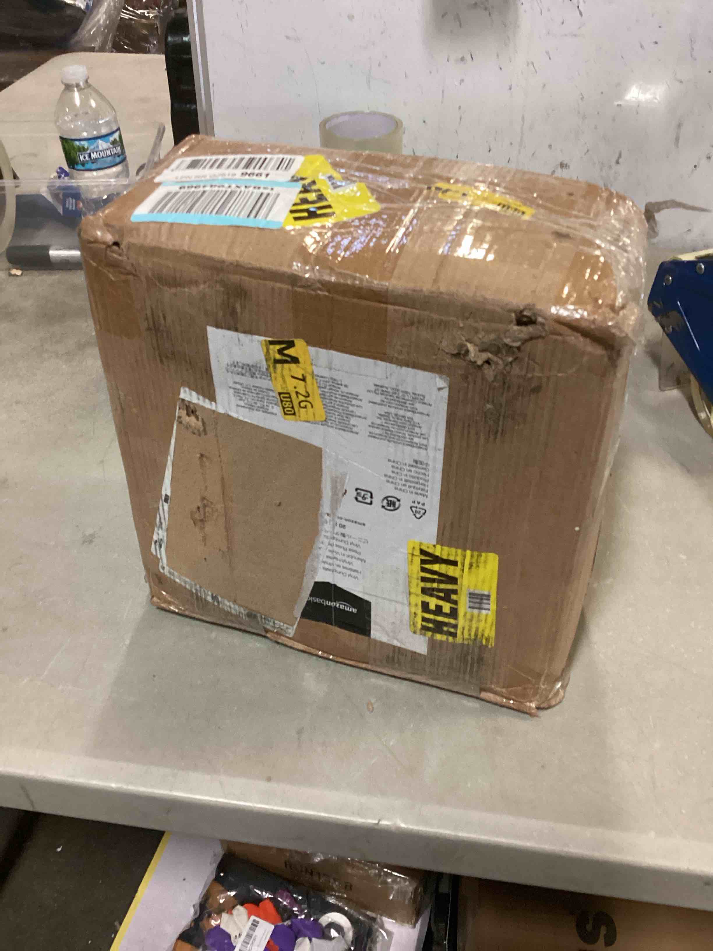 set of 20 lb dumbbells