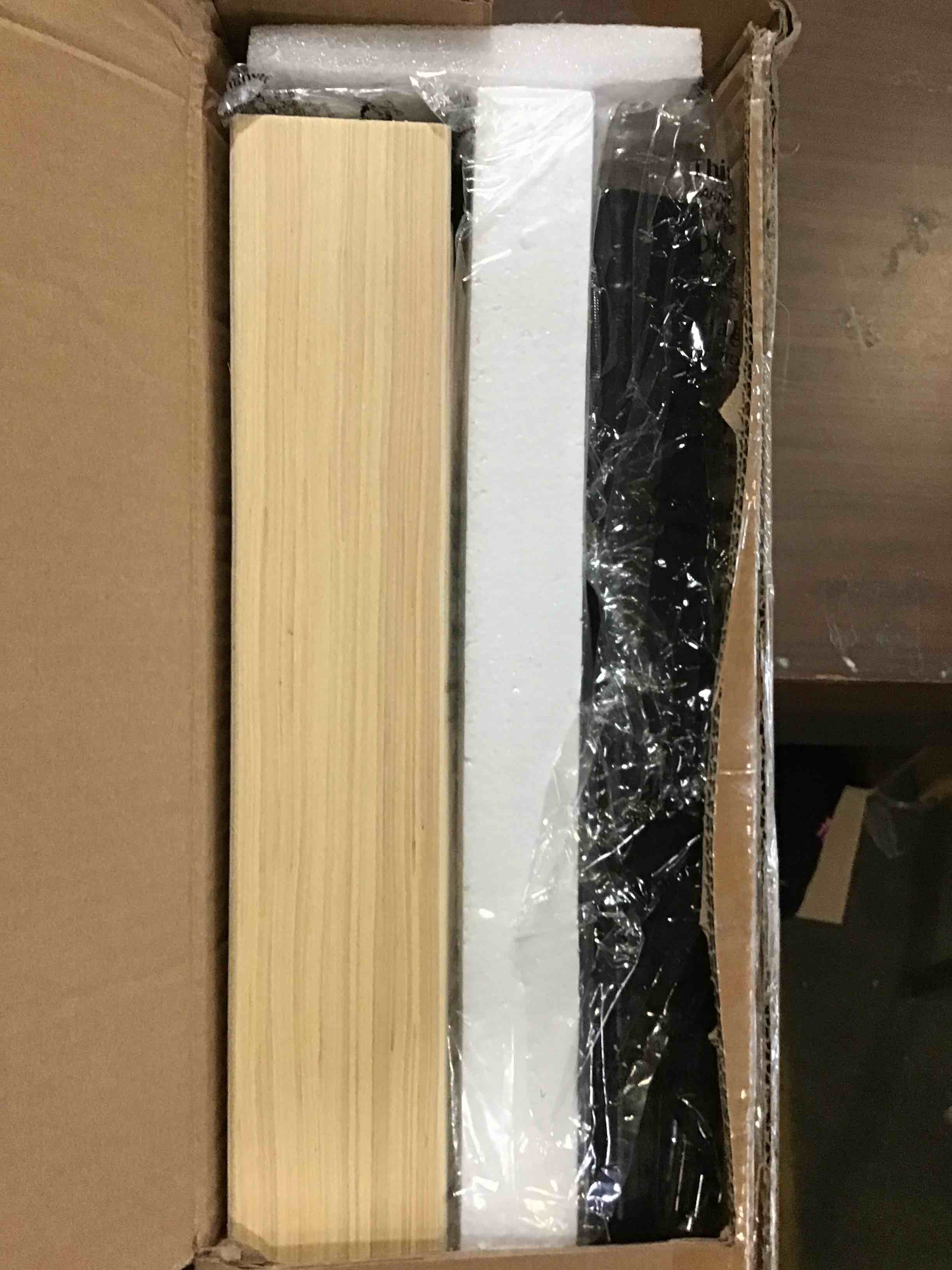 Zinus Deepak Easy Assembly Wood Slat 1.6 Inch Bunkie Board / Bed Slat