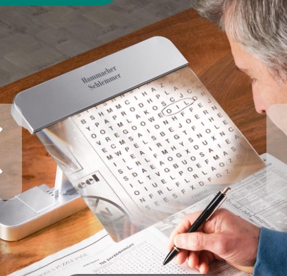 The Full Page Illuminated Desktop Magnifier