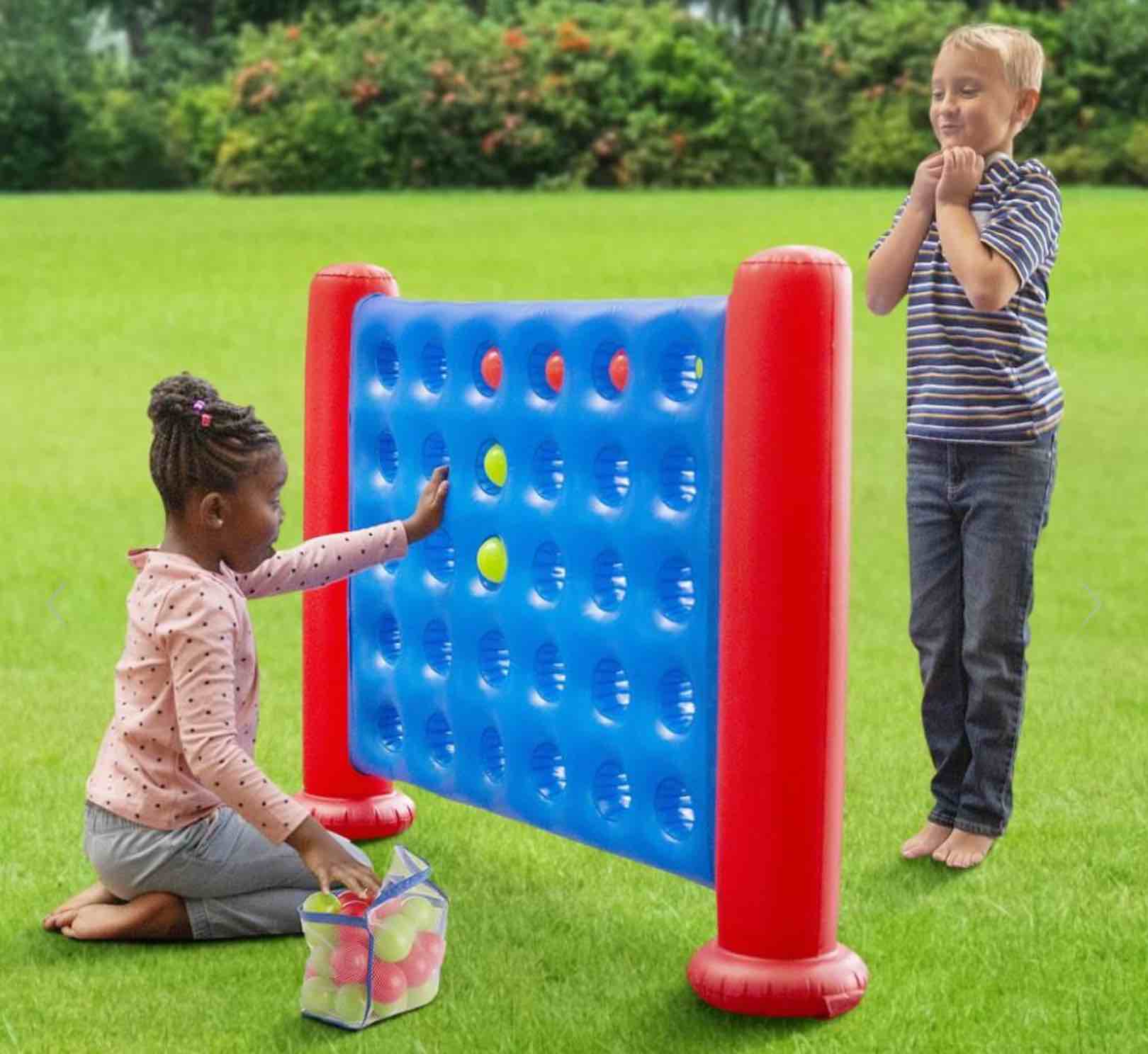 The Giant Inflatable Four In A Row Game