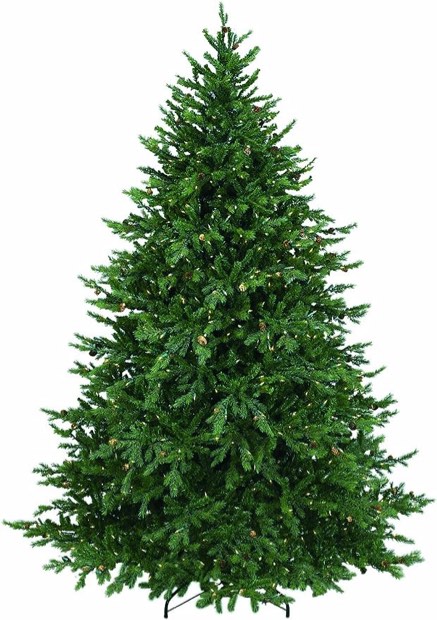 Bethlehem Lights 7.5’ Upswept Spruce Tree Clear 