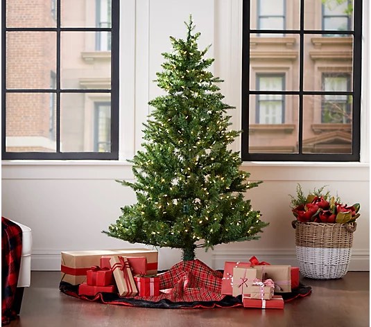 Mr. Christmas 5’ Green LED 55-Function Tree with Alexa 