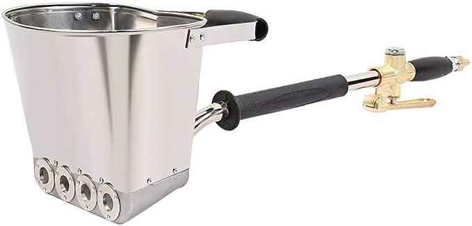 Beduan 4 Jet Pneumatic Cement Stucco Sprayer Gun Plaster Mortar Automatic Air Panting Tool for Wall
