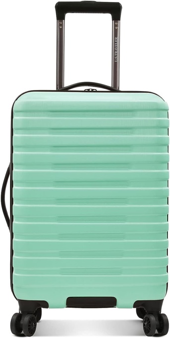 U.S. Traveler Boren Polycarbonate Hardside Rugged Travel Suitcase 