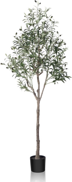 Dr.Planzen Artificial Olive Tree,Fake Plant Faux Olive Plants for Indoor,Natural Fake 