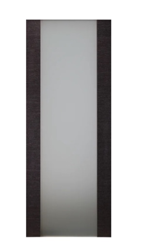 24" x 80" Glass Solid Manufactured Wood Finish Avanti Standard Door