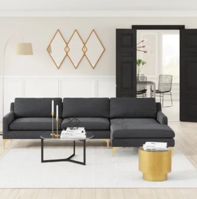 Skye 2 - Piece Upholstered Sectional (incomplete) missing chaise 