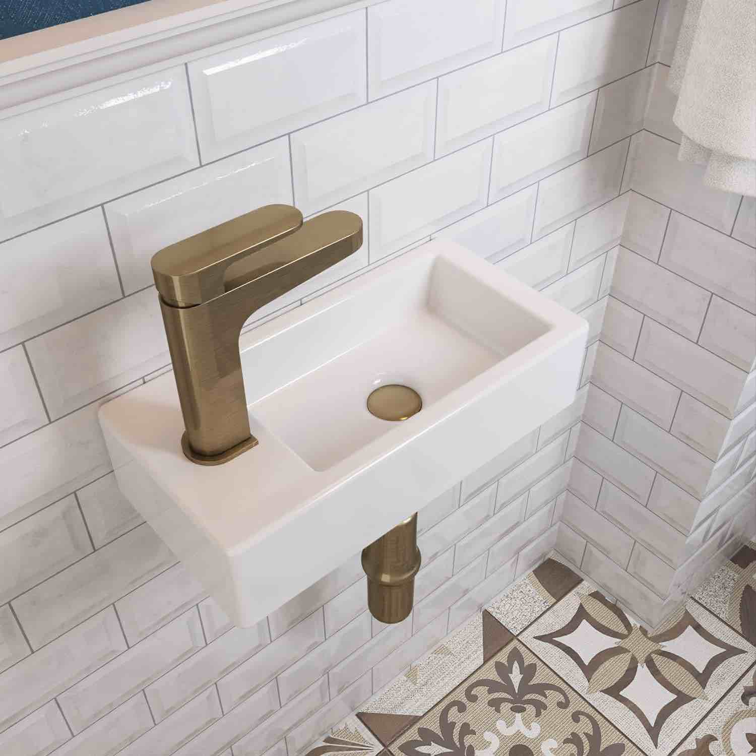 DeerValley DV-1V081L Liberty Wall Mount Sink
