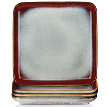 vancasso set of 4 square plates 