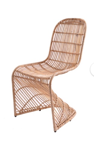 New Pacific Direct Groovy Rattan Chair