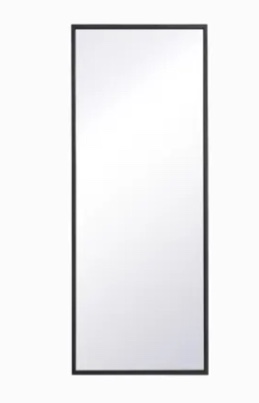 Elegant Lighting Monet 36" x 14" Framed Bathroom Mirror