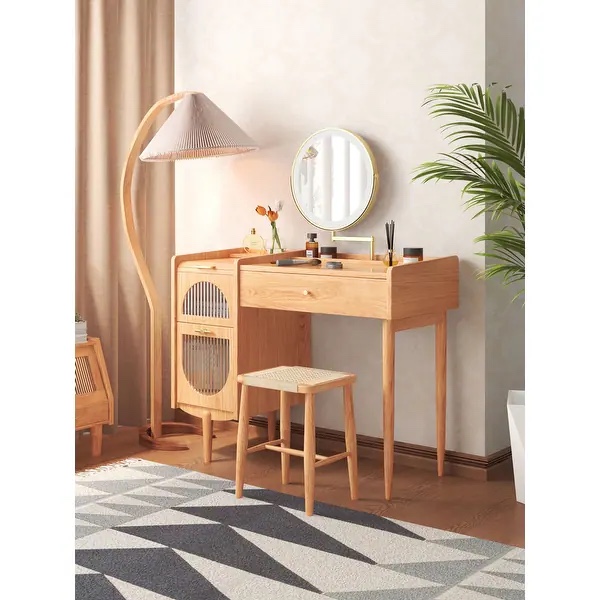JASIWAY Modern Makeup Vanity Desk (incomplete)