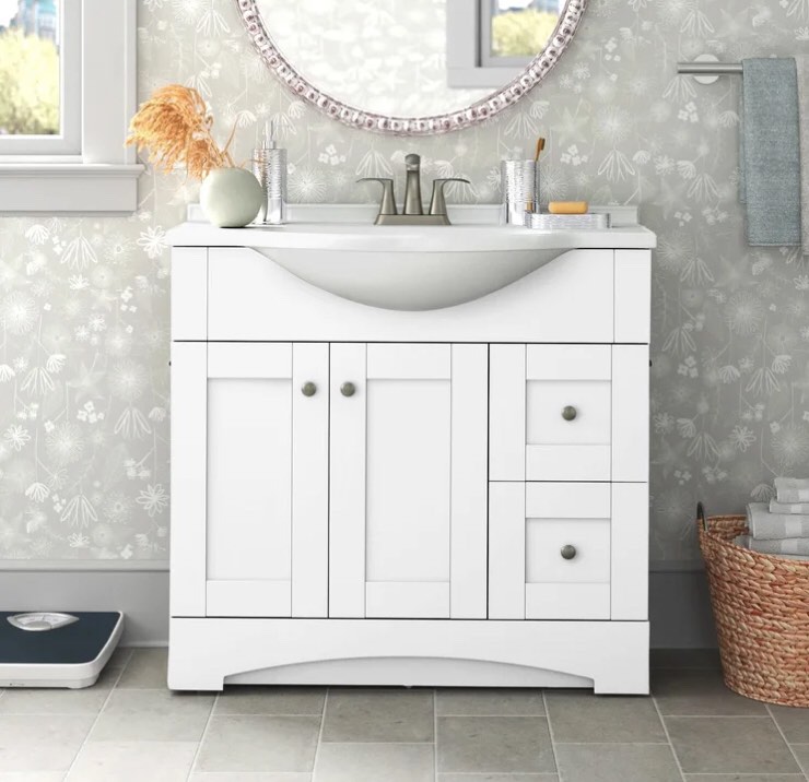 kimmell 37” free standing single vanity 