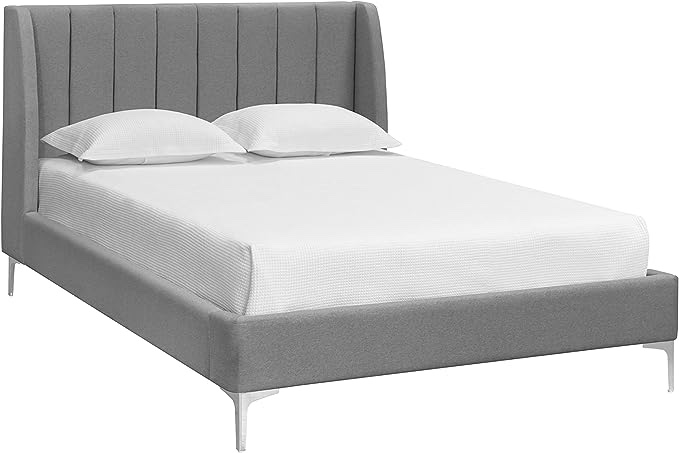 renata bed queen blue grey (incomplete side rails only)
