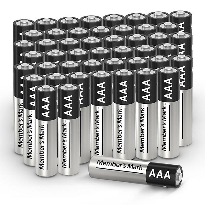 Member's Mark Alkaline AAA Batteries (40/48 Pack)