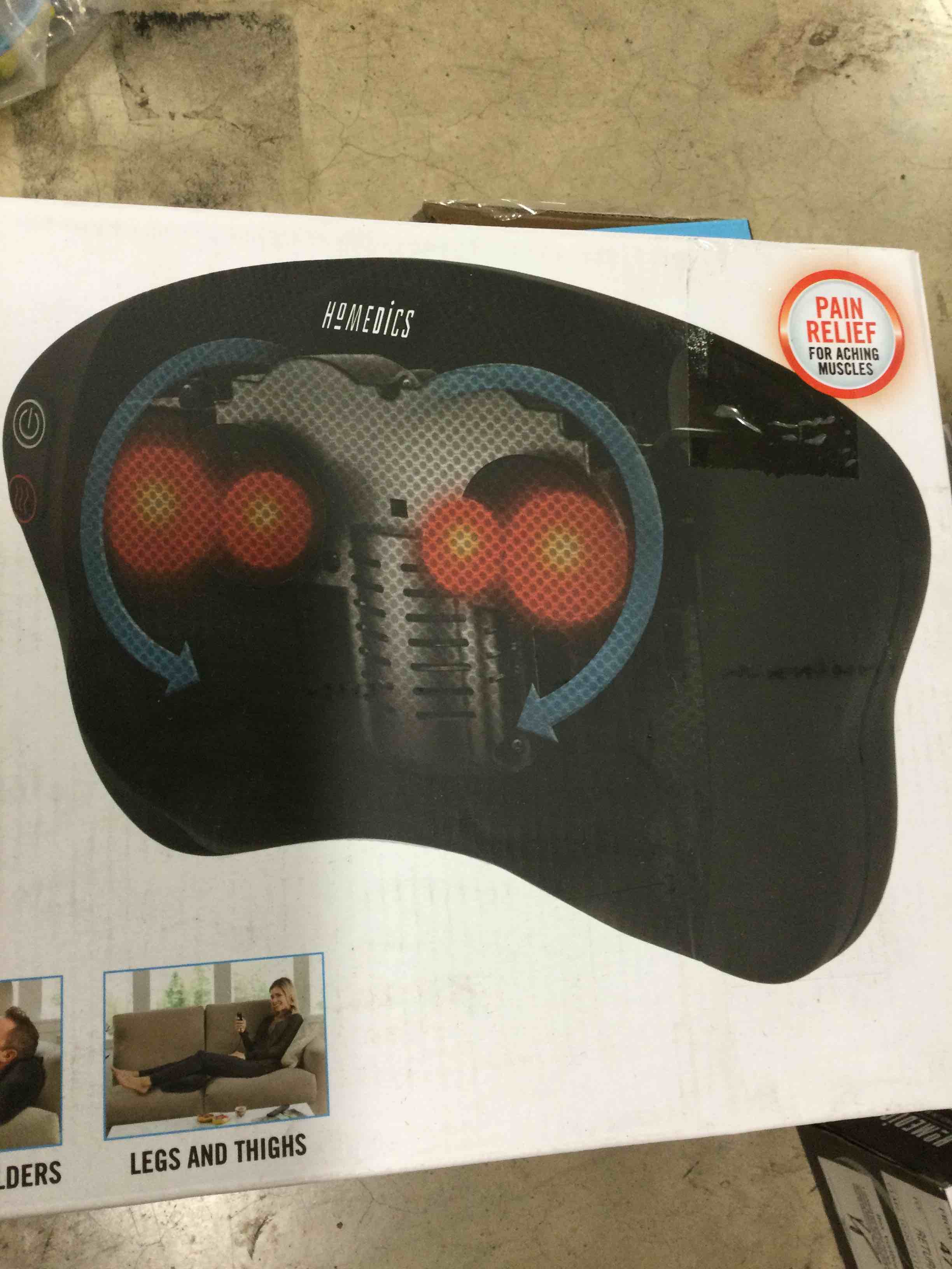 HoMedics Shiatsu Body Massager with soothing heat