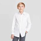 Boys' Button Down Shirt - Cat & Jack White M (2 shirts)