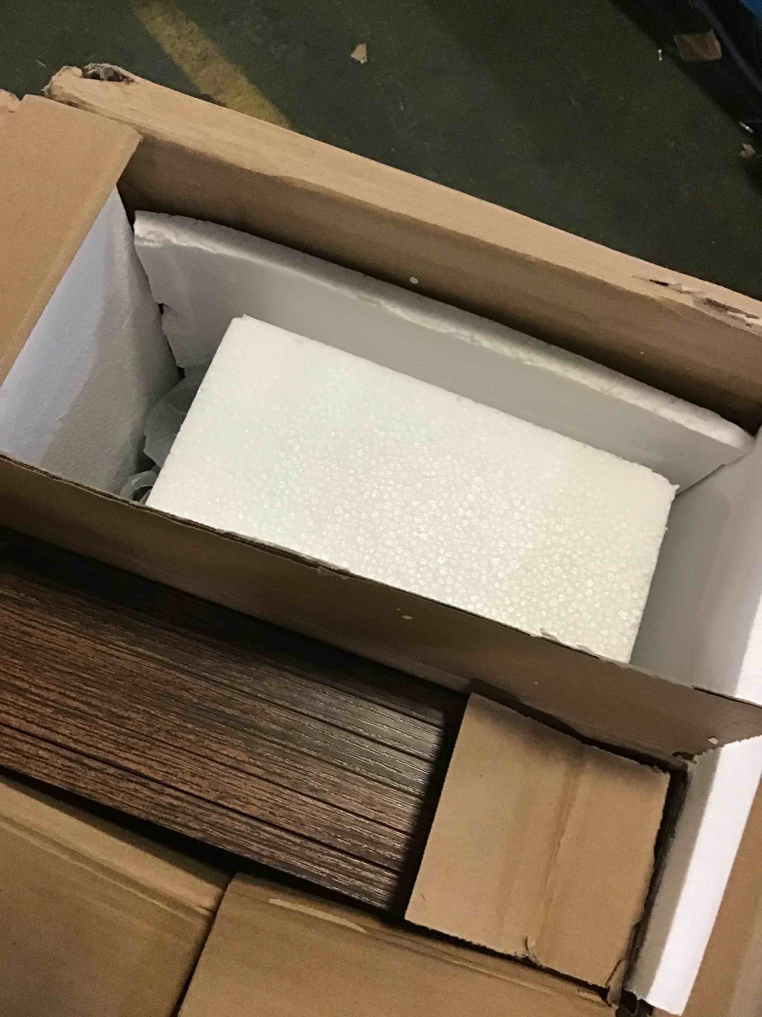 SUPERJARE Triple Wide 4 Tier Bookshelf - Industrial Modern Wood Rustic Bookshelf, Solid Wood and Metal Bookcase, Large Hervy Duty for Living Room and Office, Rustic Brown