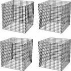 PREMILITY (6 Packs) 14.8" L x 14.8" W x 15.7" H Wire Plant Protectors,Â Protect Plants, Shrubs and Vegetables from Rabbits and Animals,Â Heavy-Duty
