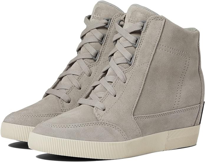 Women’s Sorel Out N About Wedge Dove/Quarry Size 7.5