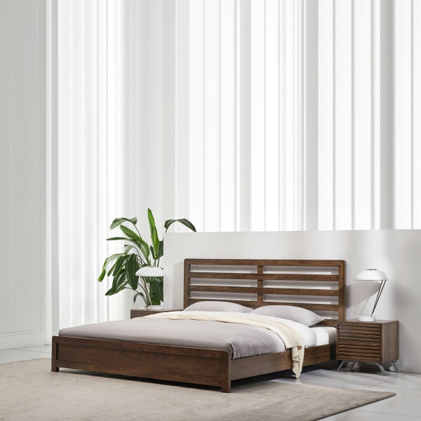 Haven Rubberwood King Bed