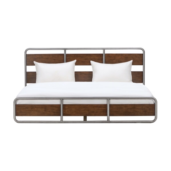 Forge Rubberwood King Bed