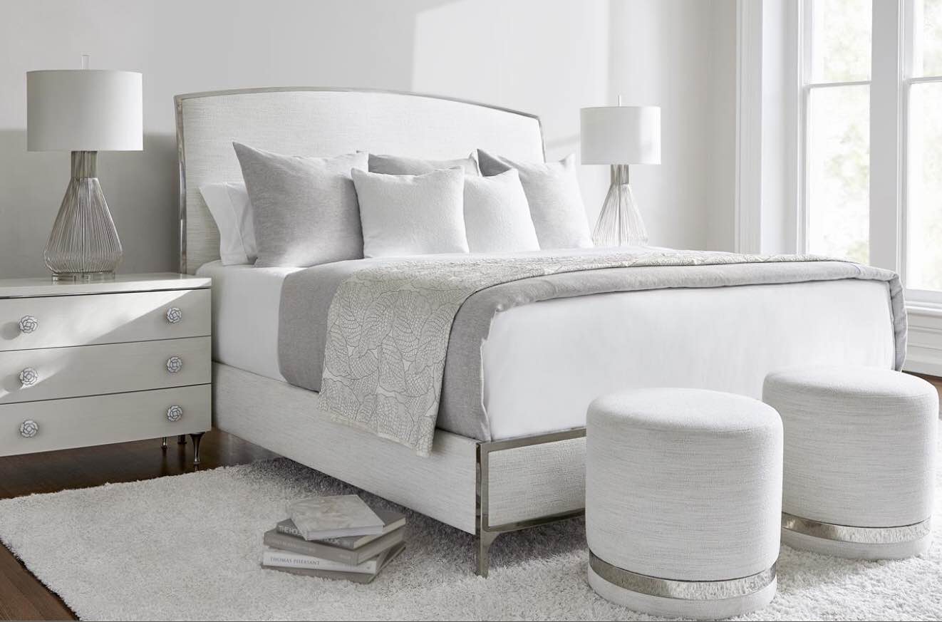 **INCOMPLETE** Bernhardt Silhouette King Panel Bed