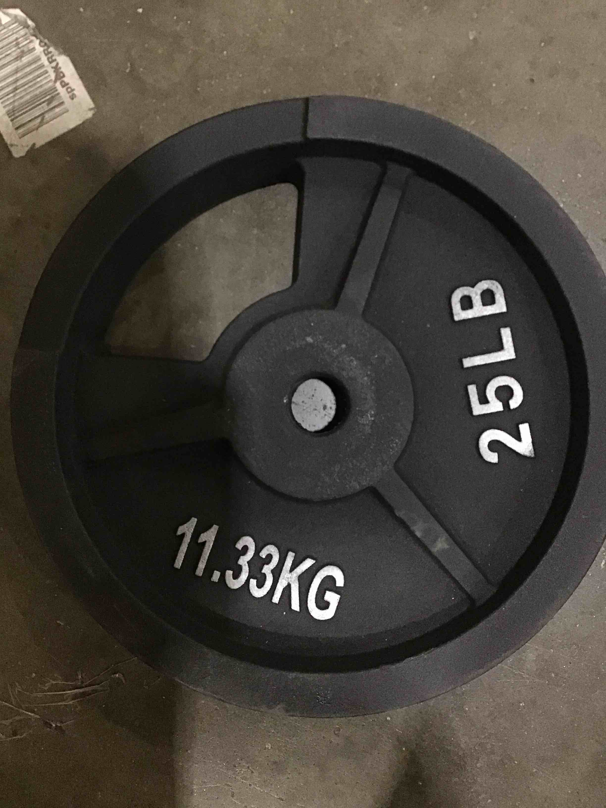 BEST GYMS 25LBS PLATE 