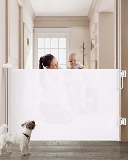 BABY SEATER RETRACTABLE SAFETY GATE