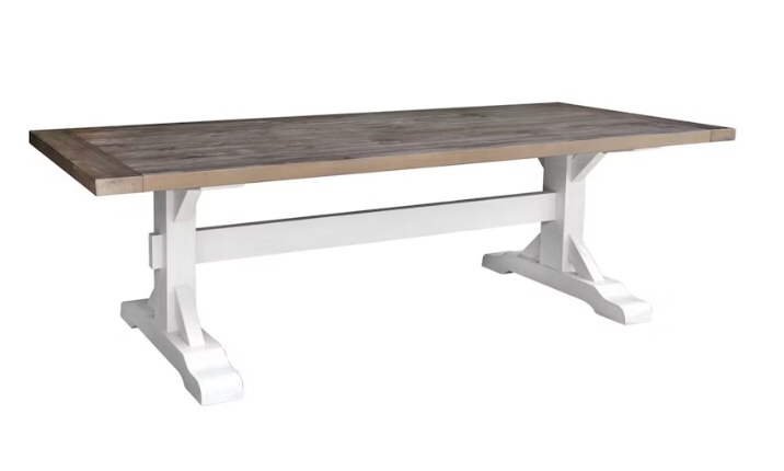 Classic Home Kendall 94'' Dining Table / INCOMPLETE / BASE ONLY