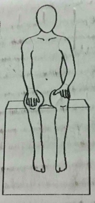 FUSION SPECIALTIES EZRA 8 YEAR OLD UNISEX SEATED MANNEQUIN / EGGHEAD WITH EARS / BRIGHT WHITE SATIN / MANNEQUIN ONLY